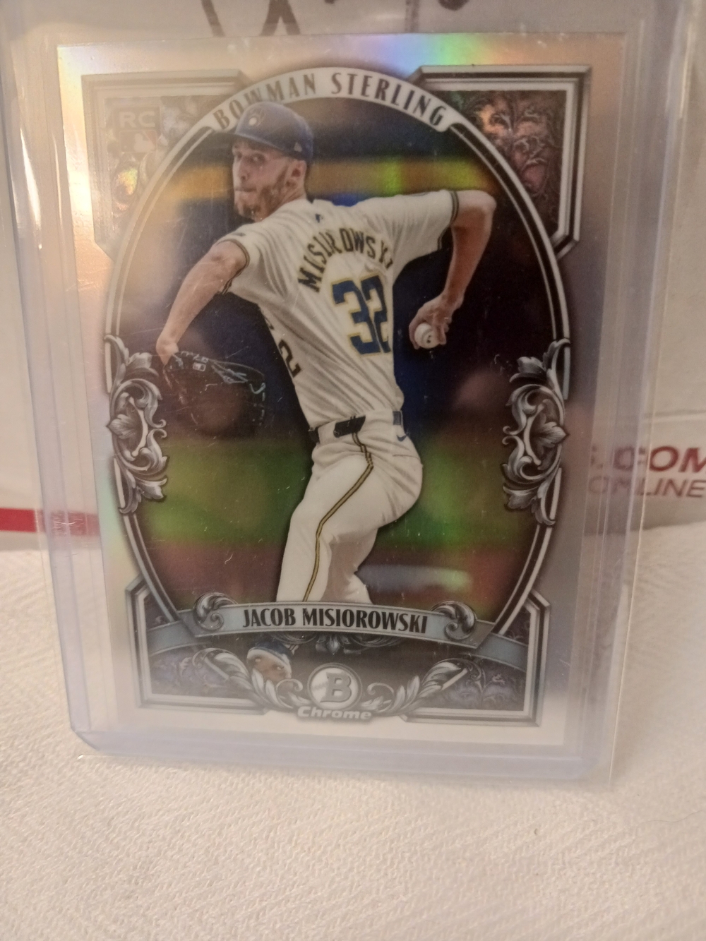 2026 Jacob Misiorowski(RC) BowmanCHROME REFRACTOR STERLING